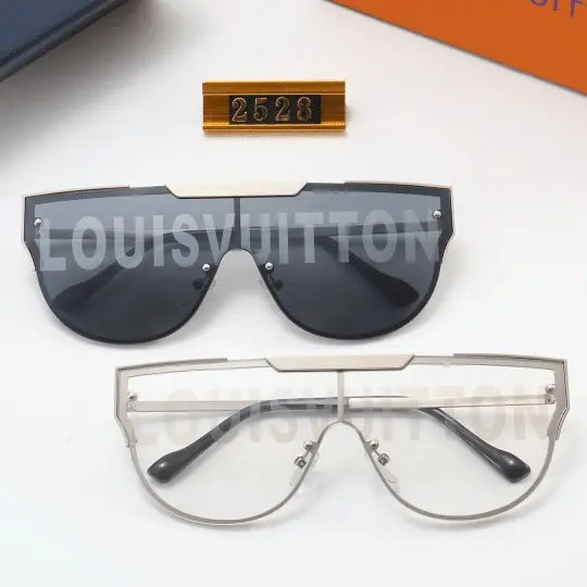 LV - Unisex Stylish One-piece Sunglasses Metroutfits