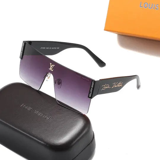 LV - Watermark Large Frame Sunglasses Metroutfits