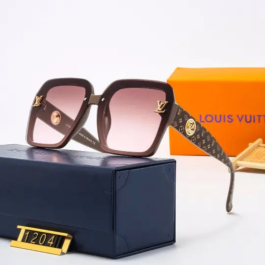 LV - Classic Vintage Pattern HD Eyewear Metroutfits