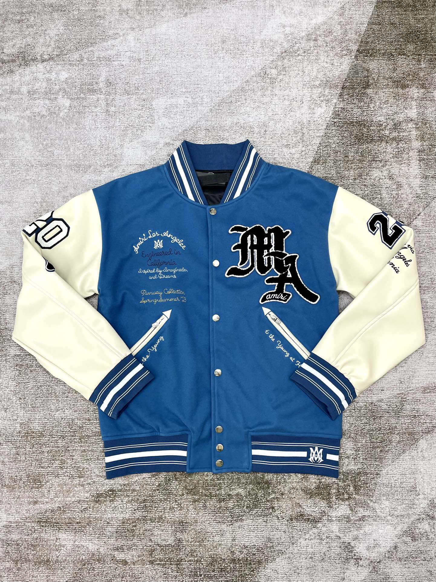AMIRI - BASEBALL JACKET Metroutfitstore