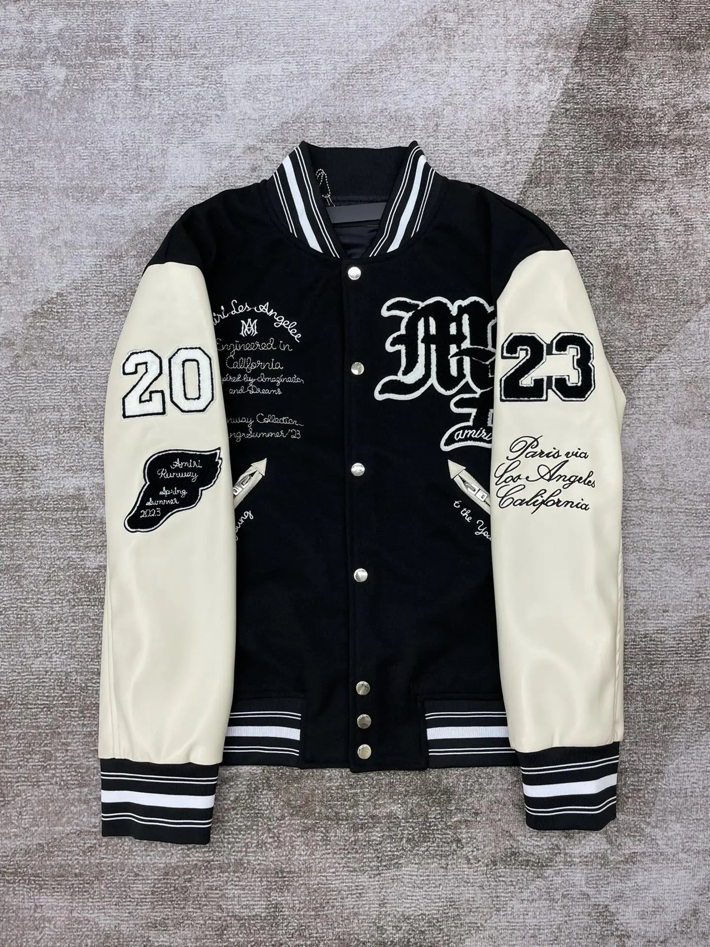 AMIRI - BASEBALL JACKET Metroutfitstore