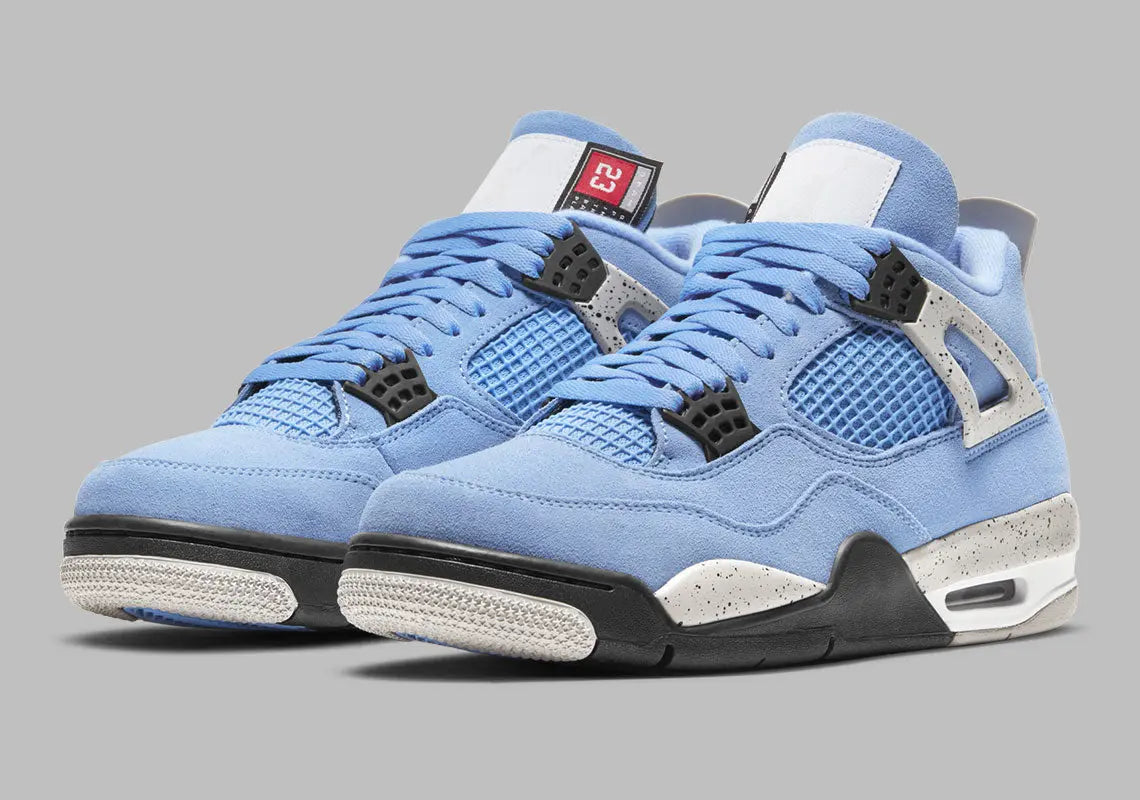 JORDAN - AJ4 "UNIVERSITY BLUE” - https://treadfitpro.com/