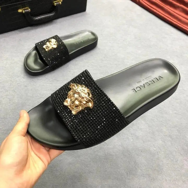 VERSACE - PANTOUFLES HOMME - https://treadfitpro.com/