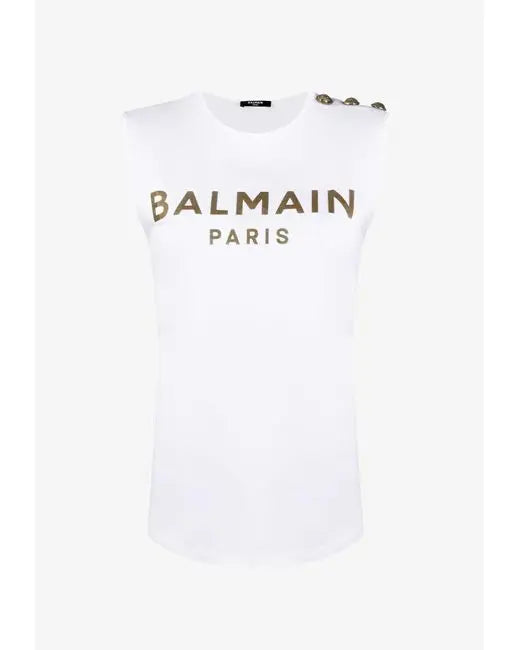 BALMAIN - WOMEN'S LOGO T SHIRT Metroutfitstore